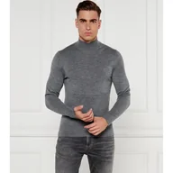 Swetry męskie - Calvin Klein Wełniany golf Slim Fit - miniaturka - grafika 1