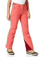 Spodnie narciarskie - Salomon damskie spodnie narciarskie, spodnie Icemania W, mieszanka syntetyczna, różowe (Calypso Coral), rozmiar XL/R, LC1211700 - miniaturka - grafika 1