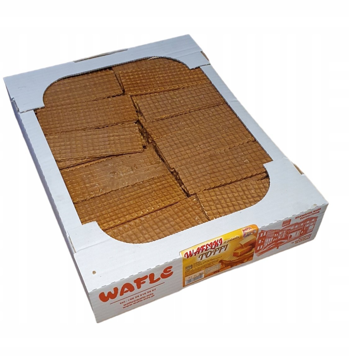 Polak Wafelki w polewie toffi 2 kg