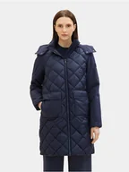Kurtki damskie - Tom Tailor Kurtka przejściowa 1036722 Granatowy Regular Fit - miniaturka - grafika 1