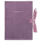 Notesy i bloczki - Paperdot, Notatnik Ze Wstążką, Liliowy, Format A5, Kratka, 96 Kartek - miniaturka - grafika 1