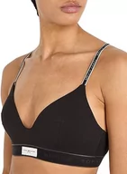 Biustonosze - Tommy Hilfiger Damski biustonosz trójkątny z lekką podszewką, Czarny, XL - miniaturka - grafika 1