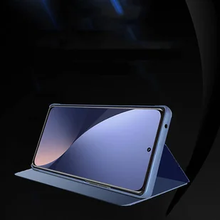 Clear View Case etui Xiaomi 12 Lite pokrowiec z klapką różowe - Etui i futerały do telefonów - miniaturka - grafika 3
