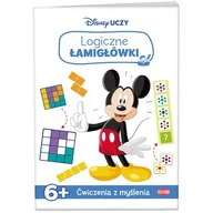 Książki edukacyjne - Disney Uczy Miki Logiczne łamigłówki ŁAM-9304 - miniaturka - grafika 1