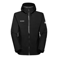 Kurtki męskie - Męska kurtka przeciwdeszczowa Mammut Convey Tour HS Hooded black - M - miniaturka - grafika 1