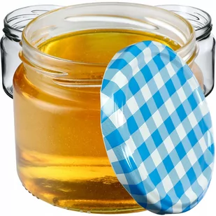 Słoiki Sonka 330ml 100 szt. 82mm + wieczka "Niebieska Krata" - Pojemniki kuchenne Słoiki Sonka 330ml 100 szt. 82mm + wieczka "Niebieska Krata" - Pojemniki kuchenne - miniaturka - grafika 1