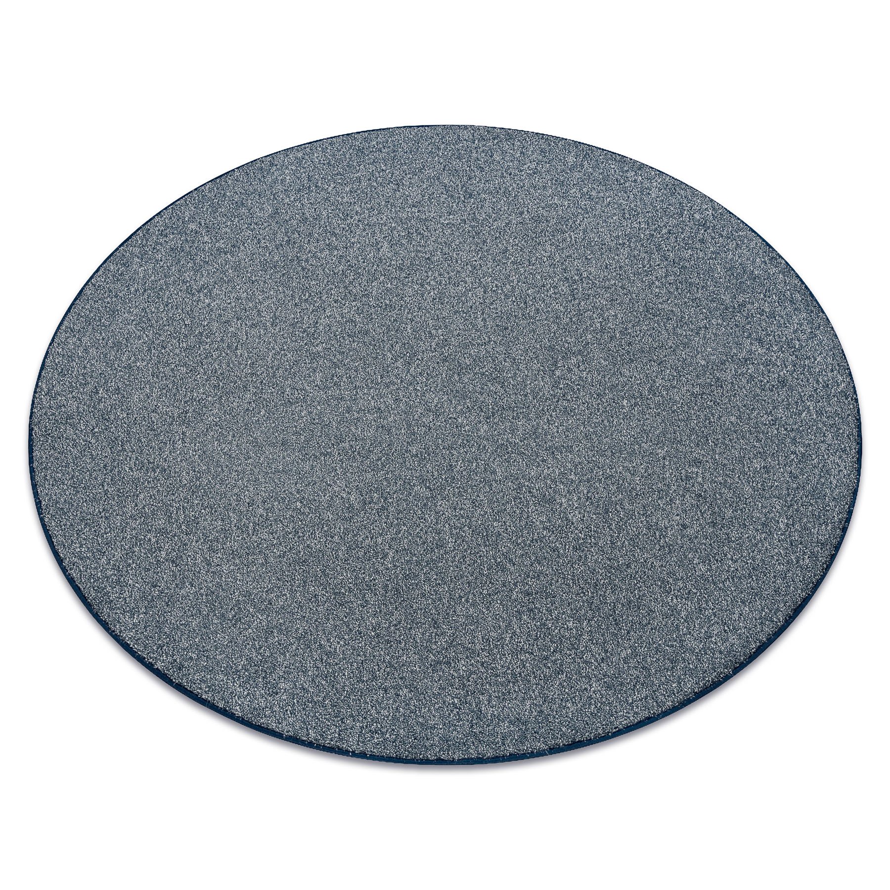 DYWAN koło EXCELLENCE 897 gładki, melanż niebieski koło 133 cm