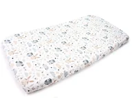 Prześcieradła - PRZEŚCIERADŁO 120x200 cm Z GUMKĄ DO ŁÓŻKA WZORY BAWEŁNA Kerstin - miniaturka - grafika 1