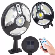 Lampy ogrodowe - Lampa Solarna 150 Led Z Czujnikiem Ruchu Zmierzchu - miniaturka - grafika 1