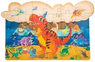 Puzzle - Robotime Puzzle Drewniane Kolorowanka Dinozaury - miniaturka - grafika 1