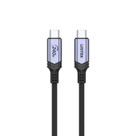 Kable komputerowe i do monitorów - UNITEK KABEL USB-C 3.1 DO ŁADOWANIA, PD 240W, 2M - miniaturka - grafika 1