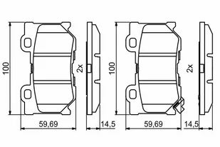 BOSCH (Automotive Aftermarket) (Automotive Aftermarket) 0 986 494 863 0 986 494 863 - Tarcze hamulcowe - miniaturka - grafika 1