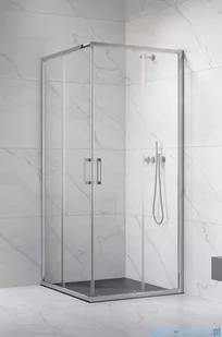 Radaway Premium Pro Kdd  kabina 80x80cm szkło przejrzyste 1017080-01-01L/1017080-01-01R - Kabiny prysznicowe - miniaturka - grafika 1