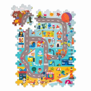 B.Toys Whimsy Land- Mata Piankowa Kraina - Maty edukacyjne - miniaturka - grafika 1