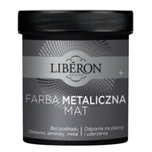 Farby wewnętrzne - LIBERON Farba akrylowa METALICZNA 0,5 l aluminium - miniaturka - grafika 1