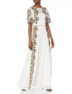 Frock and Frill Joyce damska haftowana sukienka maxi formalna noc - Sukienki - miniaturka - grafika 1