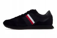 Buty sportowe męskie - Buty Tommy Hilfiger Runner Evo MIX FM0FM04699 Bds r. 45 - miniaturka - grafika 1