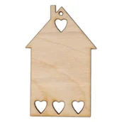 Dekoratorstwo - EKO-DECO, zawieszka, prezentowa heart - miniaturka - grafika 1