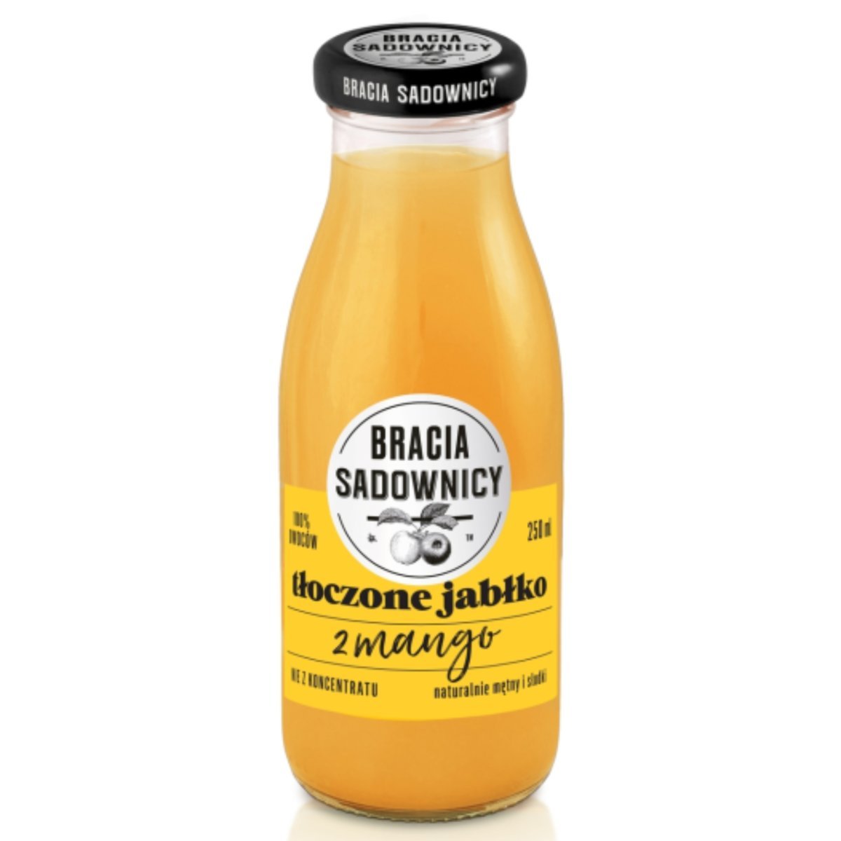 Bracia Sadownicy Sok tłoczone jabłko z mango 250 ml