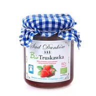 Dżem - Sad Danków Dżem truskawkowy b/cukru 260g EKO - miniaturka - grafika 1