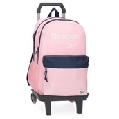 Plecaki szkolne i tornistry - Reebok Sidney Plecak Szkolny z Laptopem 15,6 cala Różowy 31x44x15 cm Poliester by Joumma Bags, Różowy kolor, Talla única, plecak szkolny na kółkach - miniaturka - grafika 1
