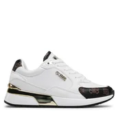 Sneakersy damskie - Sneakersy Guess Moxea FL5MOX FAL12 Biały - miniaturka - grafika 1