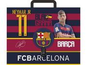 Szkolne artykuły papiernicze - Astra Teczka z rączką A4 twarda FC Barcelona mix - miniaturka - grafika 1