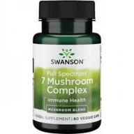 Suplementy naturalne - SWANSON Full Spectrum 7 Mushroom complex (60 kap) - miniaturka - grafika 1