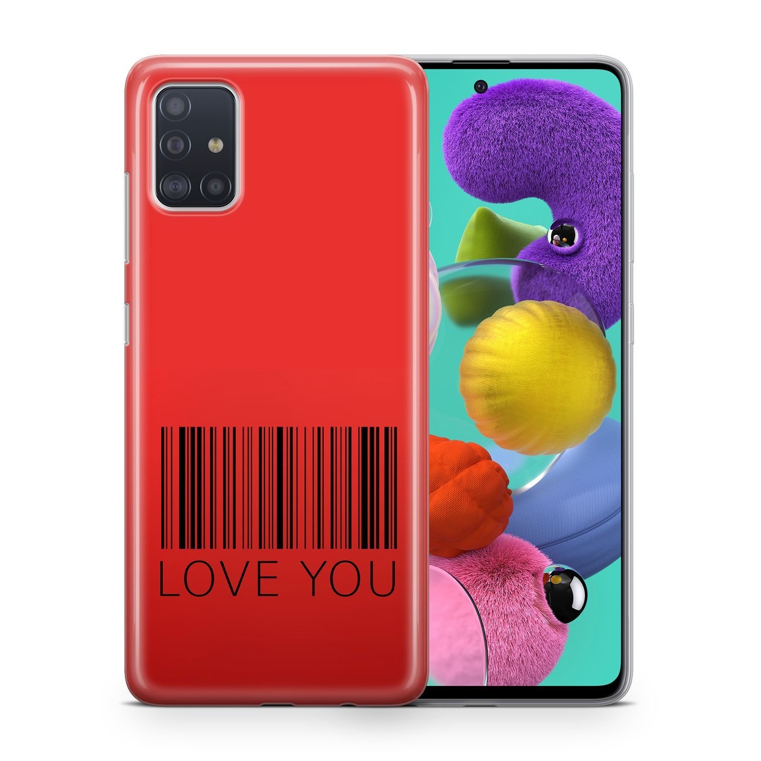 Etui na telefon komórkowy Pokrowiec ochronny na Samsung Galaxy S9 Plus Pokrowiec na etui Bumper Cases TPU, Model: Samsung Galaxy S9 Plus, Wybierz motyw: Love You