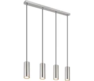Lampy sufitowe - Globo 57911-4H - Żyrandol na lince ROBBY 4xGU10/35W/230V matowy chrom - miniaturka - grafika 1