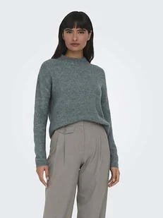 ONLY Sweter w kolorze szarym - Swetry damskie - miniaturka - grafika 1