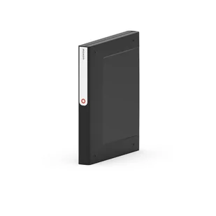 Pojemnik plastikowy zamykany na dokumenty A4/ NEWBINDER 1803 czarny ORP045-2 - Segregatory - miniaturka - grafika 1