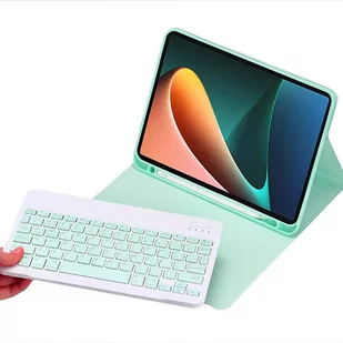 Strado Etui z klawiaturą do Xiaomi Pad 5/5 Pro - CFXP5 (Zielone) DNETKLACFXP5.GREEN - Etui do tabletów - miniaturka - grafika 1