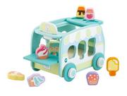 Sortery dla dzieci - Dante Sevi Ciężarówka z lodami do sortowania - miniaturka - grafika 1