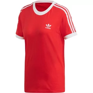 Adidas, Koszulka damska, 3 STR TEE LUSR FM3318, czerwony, rozmiar 34 - Odzież trekkingowa damska - miniaturka - grafika 1