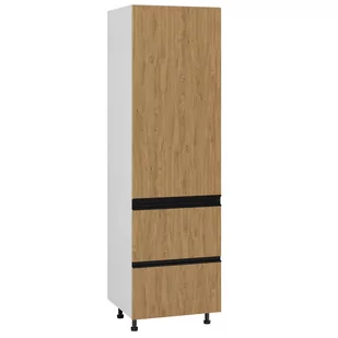 Bari Plus Słupek Prawy Ds2-60-197_Modernbox Dąb Kamienny - Meble kuchenne - miniaturka - grafika 1