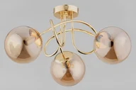 Lampy sufitowe - Banko lampa sufitowa 3xE14 złota 62365 - miniaturka - grafika 1