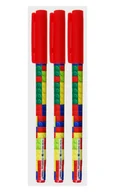 Długopisy - Długopis Vinson Klocki 0,7mm 3 szt zestaw - miniaturka - grafika 1