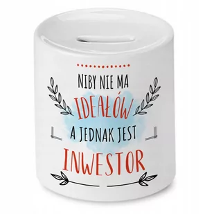 Skarbonka Dla Inwestora na Urodziny na Prezent z Nadrukiem ze Zdjęciem - Skarbonki - miniaturka - grafika 1