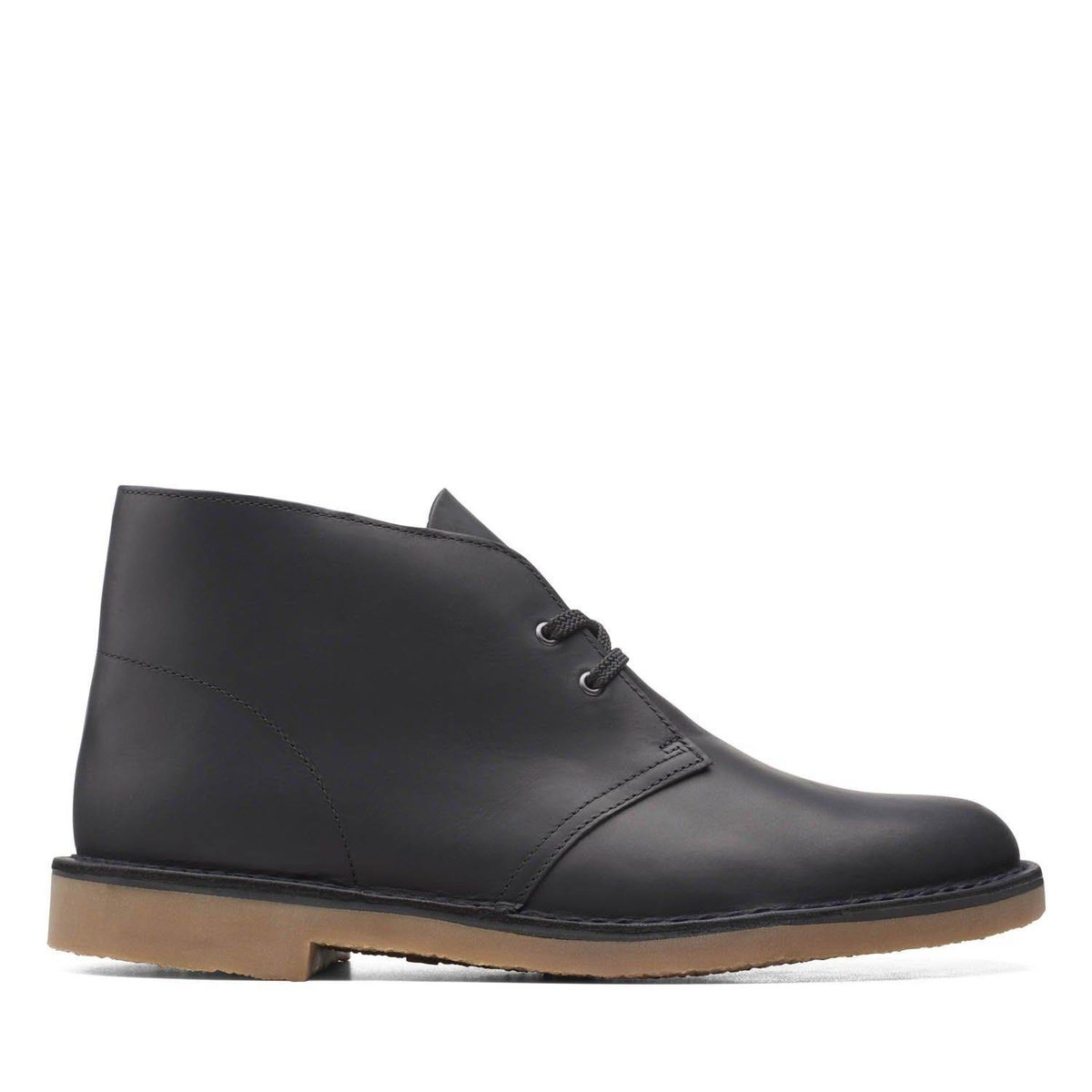 CLARKS TRZEWIKI SKÓRZANE SZNUROWANE CZARNE 46 Ż8C
