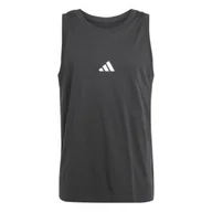 Koszulki męskie - Adidas Koszulka Sportowa Męska Na Ramiączka Bawełna Czarna JE8986 R. 3XL - miniaturka - grafika 1