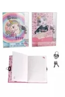 Notesy i bloczki - Pamiętnik A6 z kłódką MIX - miniaturka - grafika 1