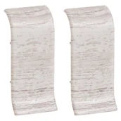 Listwy przypodłogowe - ERGO Łącznik PCV Ergo56 407 Dąb Siwy 2 szt. - miniaturka - grafika 1