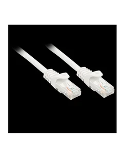 Lindy 48207 Kabel sieciowy skrętka RJ45 Cat.6 U/UTP, biały - 10m - Kable - miniaturka - grafika 1