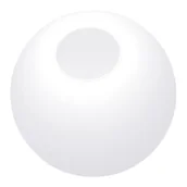 Dom i wnętrze OUTLET - Klosz kula, średnica 30 cm – biały (｡◕‿◕｡) POLSKI SOLIDNY PRODUCENT ‼️| 30 LAT NA RYNKU ‼️| WYSYŁKA 24H ‼️ II GWARANCJA JAKOŚCI|| NEGOCJUJ 783-200-183 lub napisz sklep@kaja.com.pl - miniaturka - grafika 1