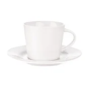 Wyposażenie lokali gastronomicznych - Kubek ze spodkiem MONA, 0,18 l, porcelana, 12 szt - miniaturka - grafika 1