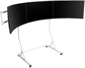 Uchwyty do monitorów - Thermaltake Triple Monitor Stand Pro Snow GSC-MSP-MDSLWH-01 - miniaturka - grafika 1