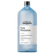 Szampony do włosów - Szampon do przetłuszczającej się skóry głowy 1500ml L’Oréal Professionnel Pure Resource - miniaturka - grafika 1