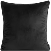 Poszewki na poduszki - Poszewka EUROFIRANY Madie 45 x 45 cm Czarny - miniaturka - grafika 1