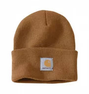 Czapki damskie - Czapka zimowa Carhartt Acrylic Watch Hat A18 Brown - miniaturka - grafika 1